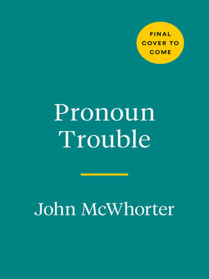 cover image of Pronoun Trouble